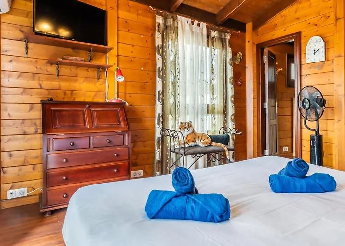 4br Wooden -pool & Views - Parking Дом отдыха Канделария