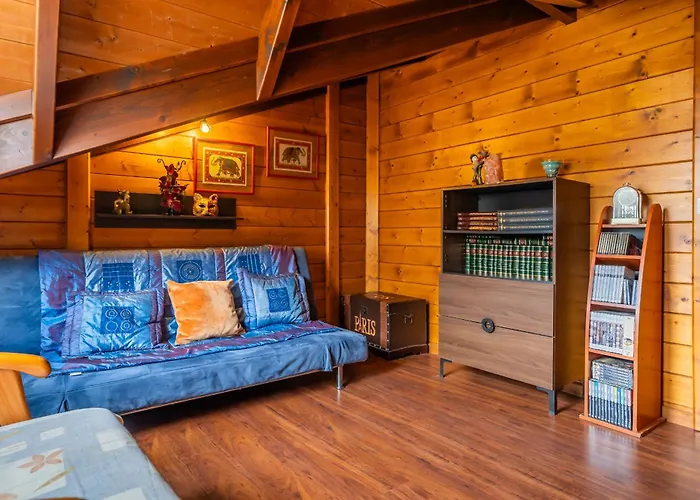 Дом отдыха 4br Wooden -pool & Views - Parking Канделария